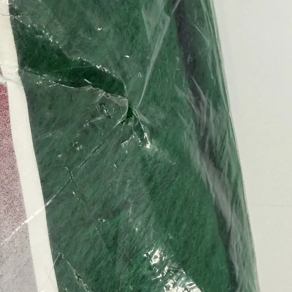 Vintage John Deere Large Logo Throw Blanket Biederlack 60” X 50” Made In USA NEW